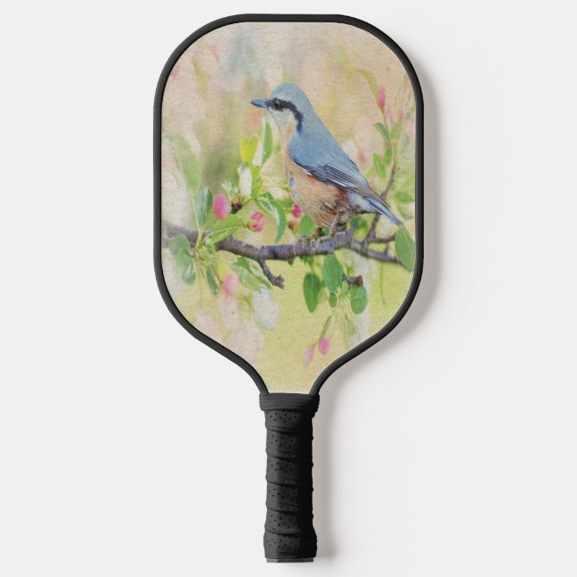 Bird Fanatic-Puzzle Pickleball Schläger (Vorderseite)
