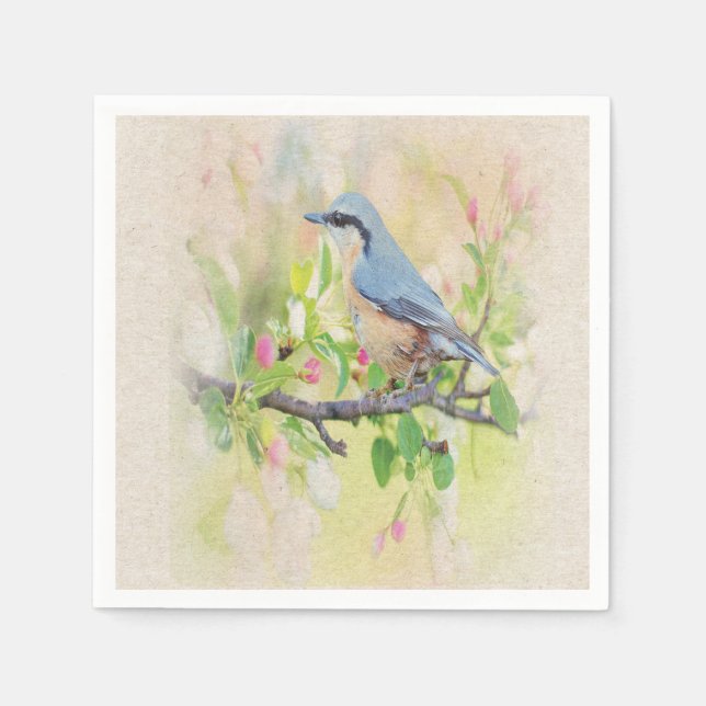 Bird Fanatic Serviette (Vorderseite)