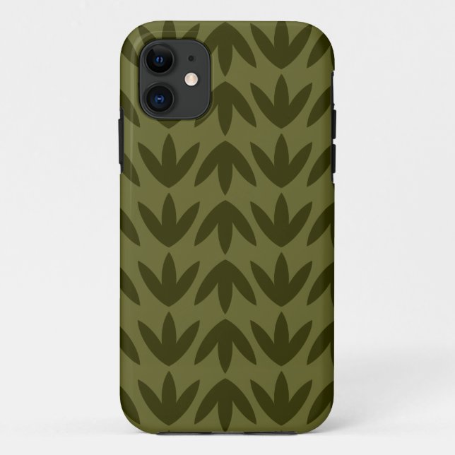 Bird Feet - Shades of olive.pdf Case-Mate iPhone Hülle (Rückseite)