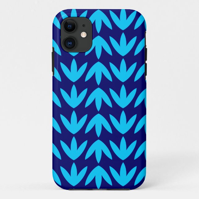 Bird Feet - Sky Blue und Navy.pdf Case-Mate iPhone Hülle (Rückseite)