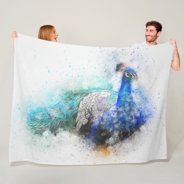 Bird Fleece Blanket (Beispiel)