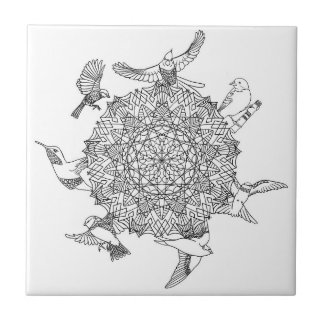 Bird Fliese