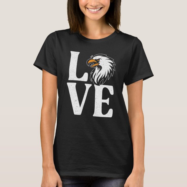 Bird Flying Animal Ornithology Eagle Whisperer T-Shirt (Vorderseite)