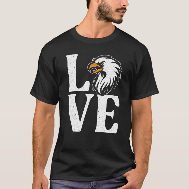 Bird Flying Animal Ornithology Eagle Whisperer T-Shirt (Vorderseite)
