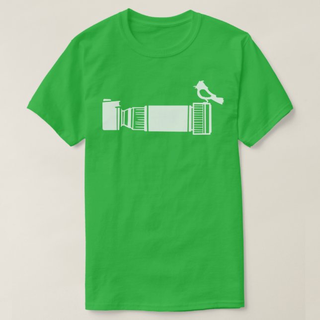 Bird-Fotograf-Geschenk T-Shirt (Design vorne)
