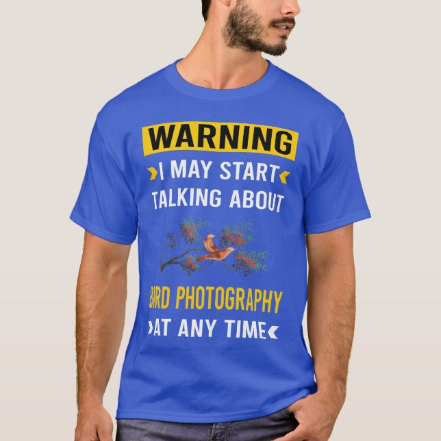 Bird Fotografy Bird Vogelbeobachtung Retro T-Shirt (Vorderseite)
