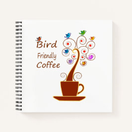 Bird Friendly-Kaffee Notizbuch