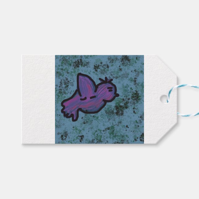 Bird Geschenkanhänger (Vorderseite (Horizontal))