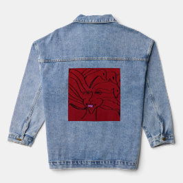 Bird Guardian  Jeansjacke