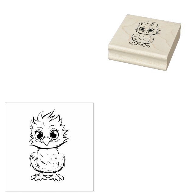 Bird Gummistempel (Stempel)