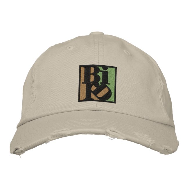 BIRD Hat Bestickte Kappe (Vorderseite)