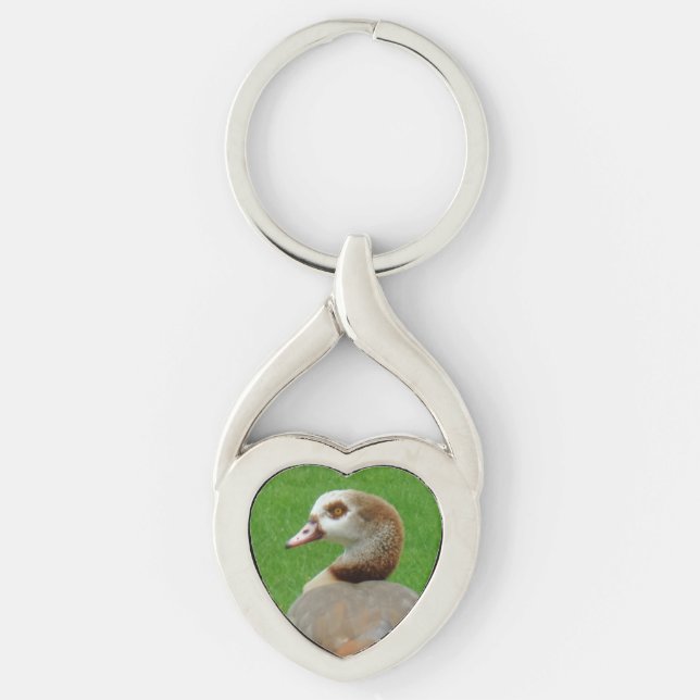 Bird Heart Keychain Schlüsselanhänger (Vorderseite)