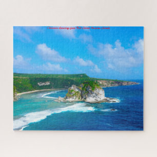 Bird Island Mariana Islands Weihnachtsgrüße Puzzle