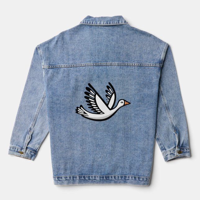 Bird Jeansjacke (Rückseite)