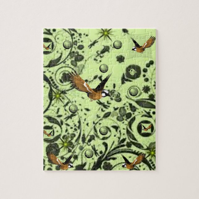 Bird Jigsaw Puzzle (Vertikal)