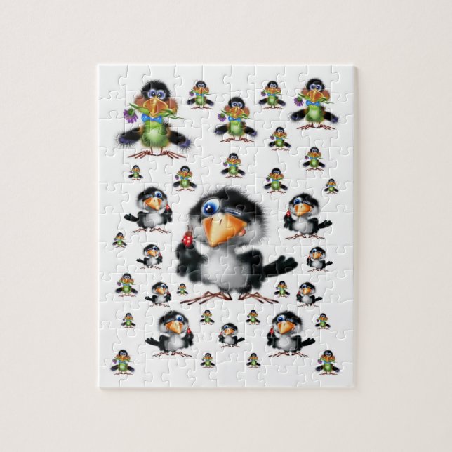 Bird Jigsaw Puzzle (Vertikal)