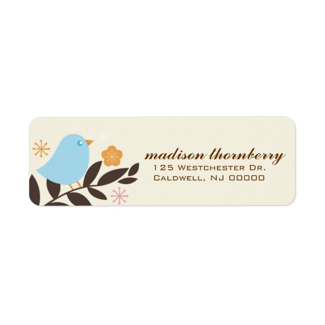 Bird Labels (Vorne)