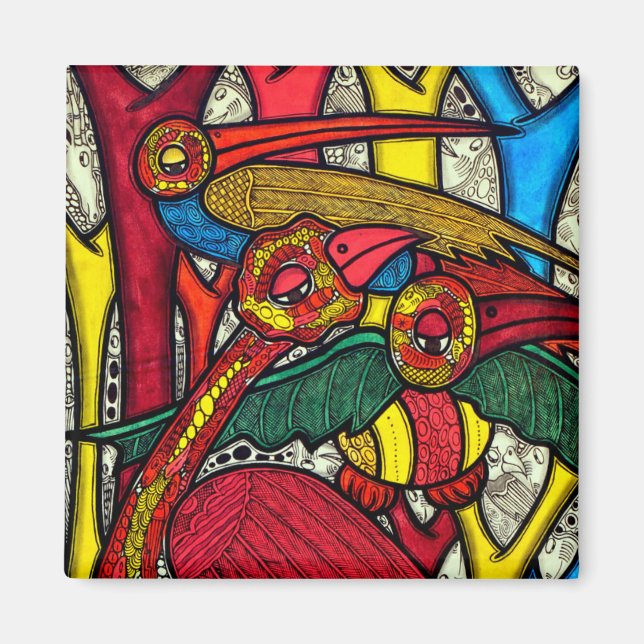 Bird Life Magnet (Vorne)