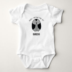 Bird-Lover-Geschenk für Vogelbeobachter Baby Strampler