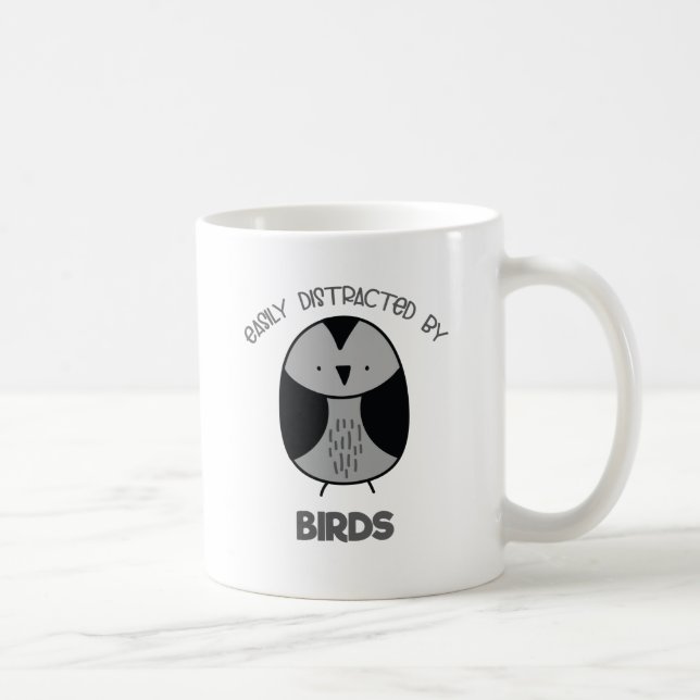 Bird-Lover-Geschenk für Vogelbeobachter Kaffeetasse (Rechts)