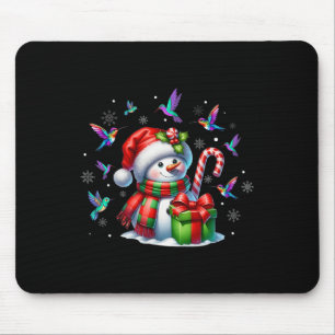 Bird Lover Hummingbirds Weihnachtsmannmütze Christ Mousepad