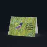 Bird Lover Niedlich Bird Birthday Card Friends Karte<br><div class="desc">Mein Originalwerk ist auf dieser niedliche Geburtstag-Karte zu sehen, bestehend aus meinem Originalfoto eines dunkel-mit Augen Junco-Vogels in einem Baum. Mein Foto wurde mit einem Aquarellfantasy-Effekt verarbeitet, um ein illustriertes und skurriles Aussehen zu erhalten. Die Vorderseite der Karte Staaten "Ein kleiner Vogel sagte mir, dein Geburtstag kommt bald.." und das...</div>