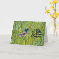 Bird Lover Niedlich Bird Birthday Card Friends