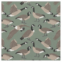 Bird Lovers Canada Génées Muster Sage Green