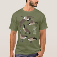 Bird Lovers Canada Gese Illustration Personalisier