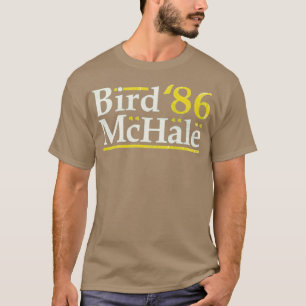 Bird McHale '86 T - Shirt - Funny Boston Basketbal