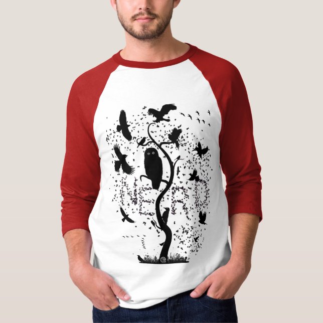 Bird Nerd T-Shirt (Vorderseite)