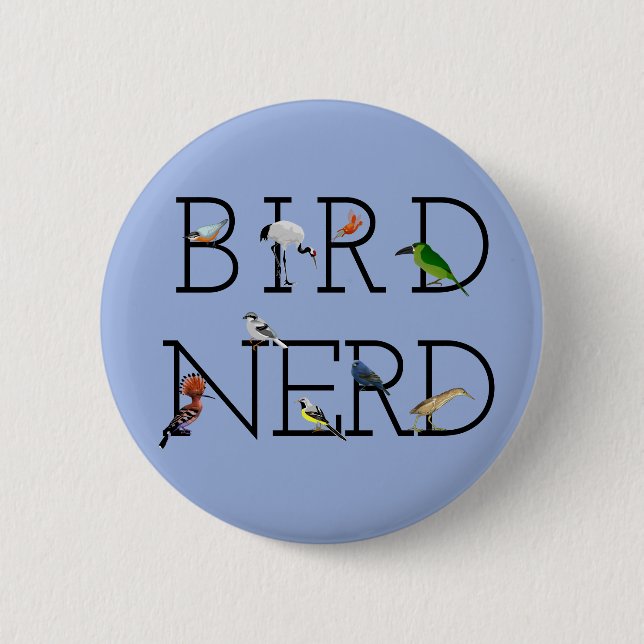 Bird Nerd Three Button (Vorderseite)