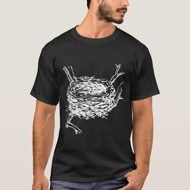 Bird Nest Ornithology T-Shirt (Vorderseite)