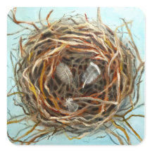 Bird Nest Sticker