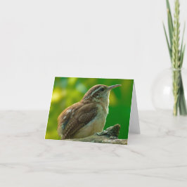Bird Notecard Dankeskarte