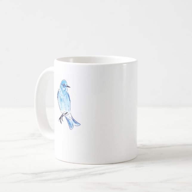bird of hope_mountain bluebird kaffeetasse (Vorderseite Links)