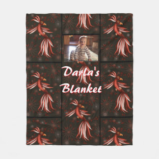 Bird of Paradise Fleecedecke