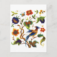 Bird of Paradise Jakobsstickerei