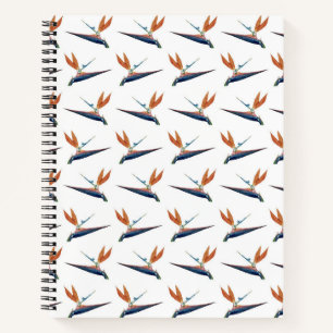 Bird of Paradise Spiral Notebook Notizbuch