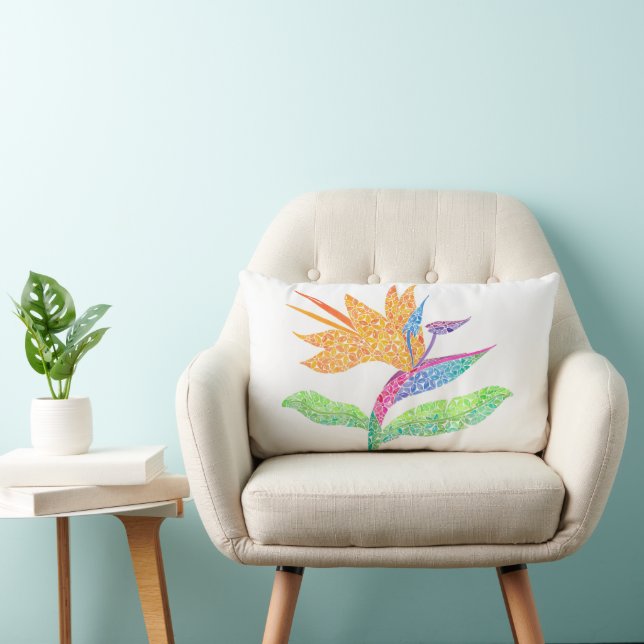 Bird of Paradise Throw Kissen (Stuhl )
