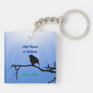 "Bird on a Limb" - Ich bin der Way Schlüsselanhäng Schlüsselanhänger