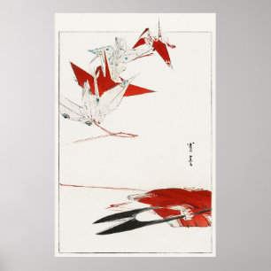 Bird Origami Poster