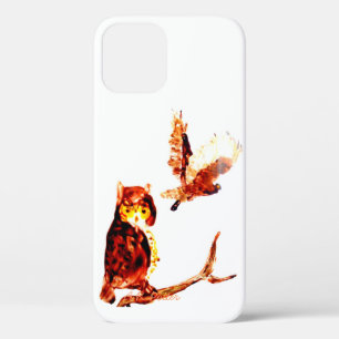 Bird Painting Tawny Brown Owls Case-Mate iPhone Hülle