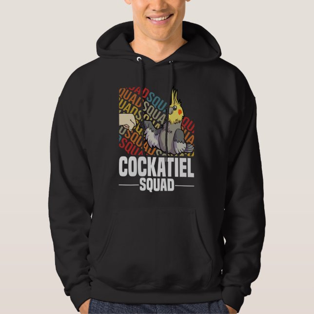 Bird Parrot Cockatiel  1 Hoodie (Vorderseite)