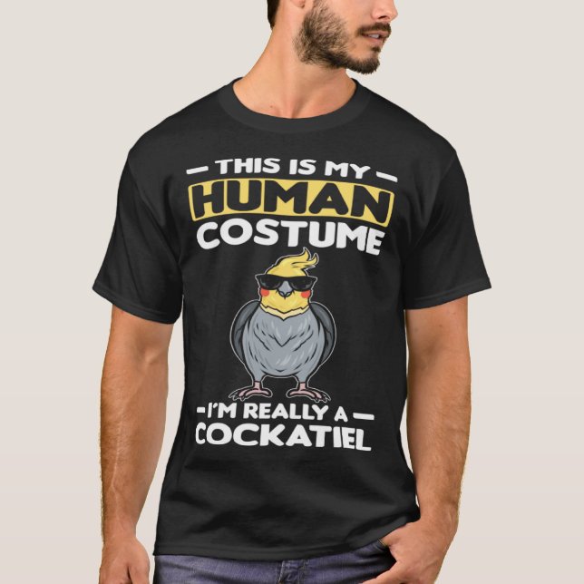Bird Parrot Cockatiel  2 T-Shirt (Vorderseite)