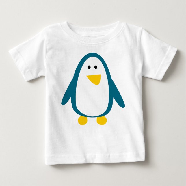 Bird, Penguin, Animal Baby T-shirt (Vorderseite)