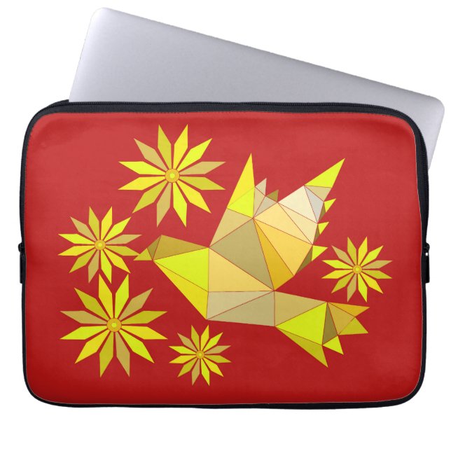 BIRD PET LIEBE GIFT LAPTOPSCHUTZHÜLLE (Vorderseite)
