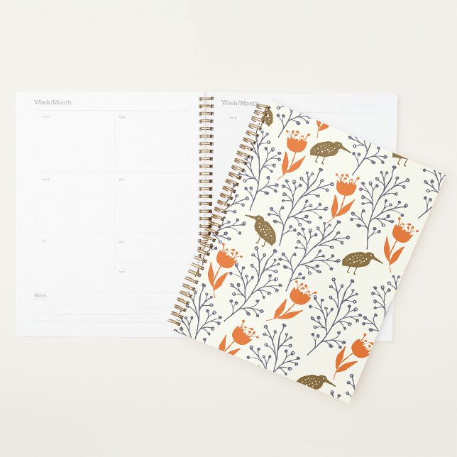 Bird Pflanze Spiral Planner Planer (Von Creator hochgeladen)