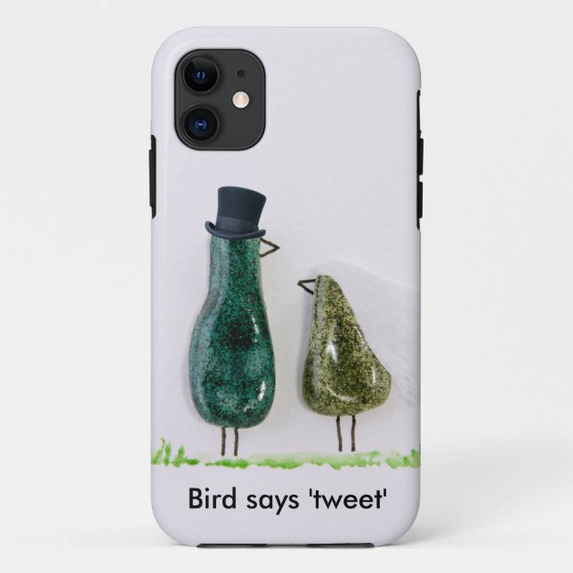 Bird sagt "tweet" Case-Mate iPhone hülle (Rückseite)
