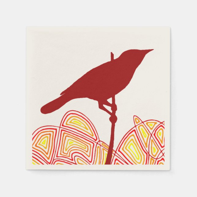 Bird Serviette (Vorderseite)